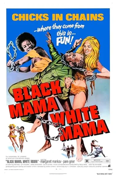 黑妈白妈，能越狱的都是好妈！ Black Mama White Mama (1973) 海报