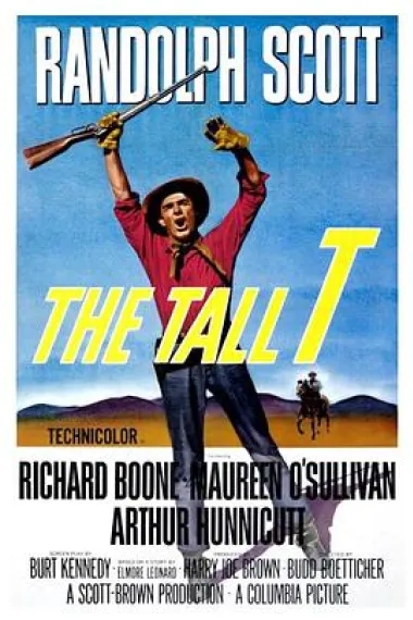 西部警长 The Tall T (1957) 海报