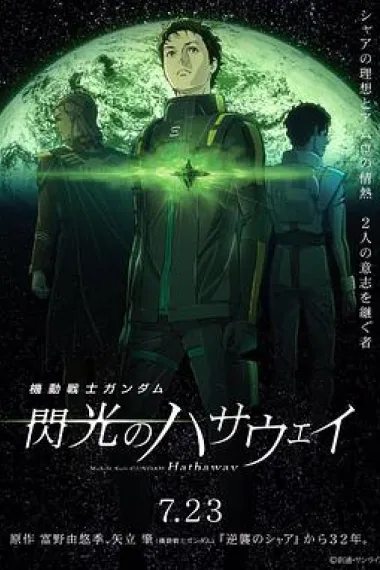 机动战士高达 闪光的哈萨维 剧场版1 Mobile Suit Gundam: Hathaway (2021) 海报