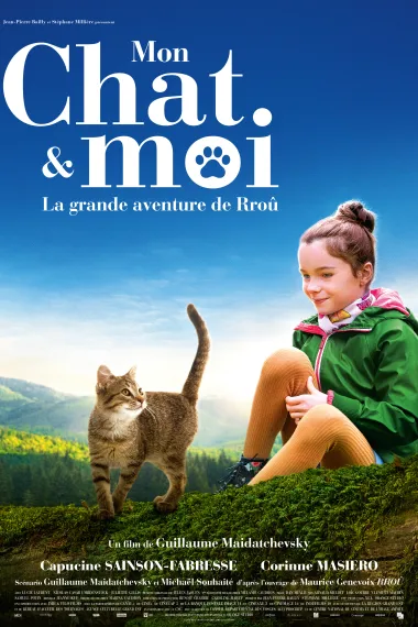 我和喵喵的冒险旅行 Mon chat et moi, la grande aventure de Rroû (2022) 海报