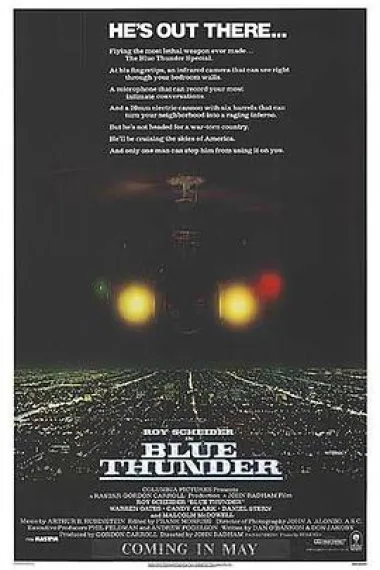蓝霹雳 Blue Thunder (1983) 海报