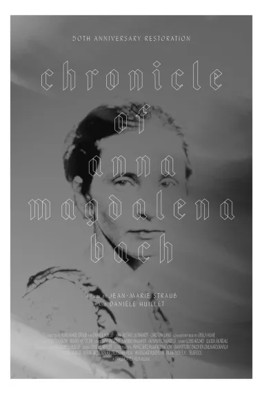 安娜·玛格达丽娜·巴赫的编年史 Chronik der Anna Magdalena Bach (1968) 海报