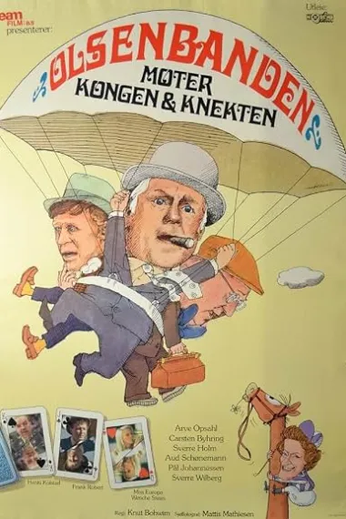 奥尔森帮：王牌斗王牌 Olsen-banden møter kongen og knekten (1974) 海报