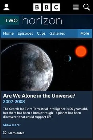 地平线系列：我们并不孤单 "Horizon" Are We Alone in the Universe? (2008) 海报