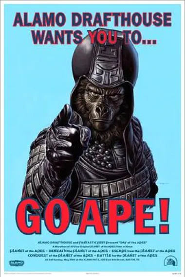 决战猩球 Battle for the Planet of the Apes (1973) 海报
