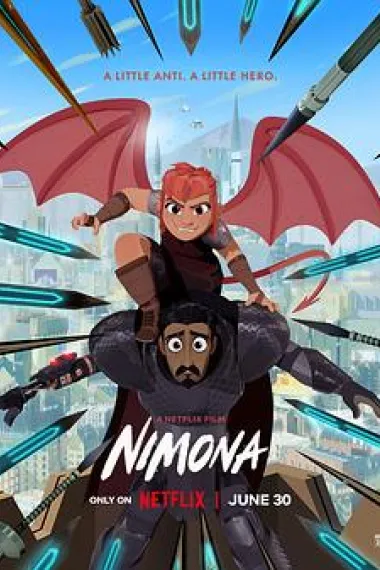 怪物少女妮莫娜 Nimona (2023) 海报