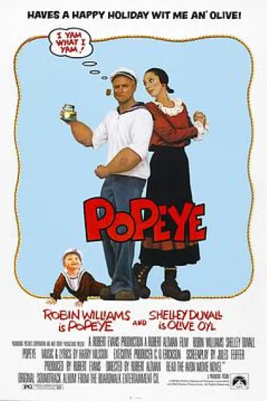 大力水手 Popeye (1980) 海报