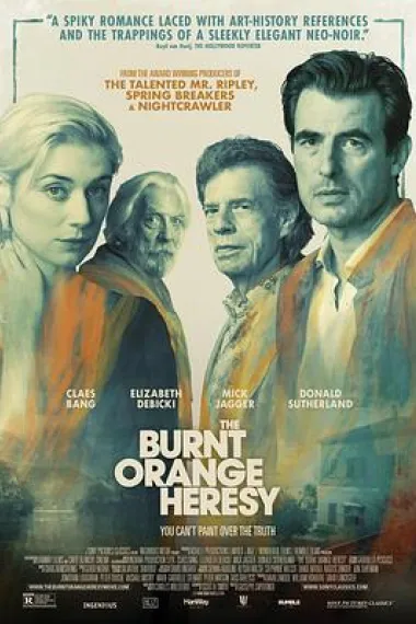 焦橙邪说 The Burnt Orange Heresy (2019) 海报