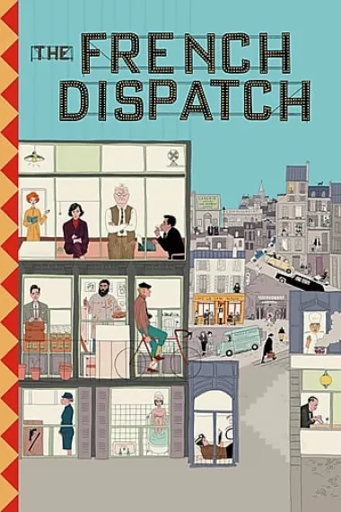 法兰西特派 The French Dispatch (2021) 海报