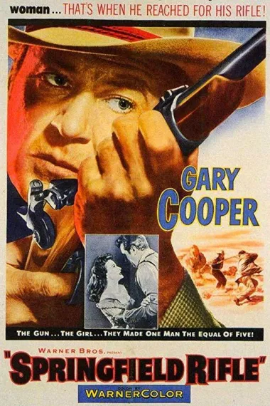 火海神枪 Springfield Rifle (1952) 海报