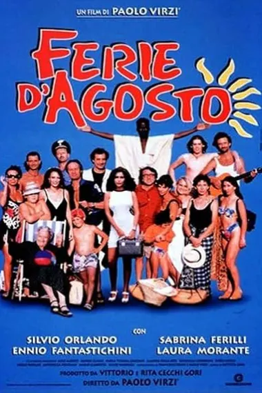八月的假期 Ferie d'agosto (1996) 海报