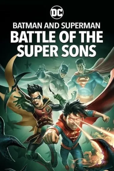 蝙蝠侠和超人：超凡双子之战 Batman and Superman: Battle of the Super Sons (2022) 海报