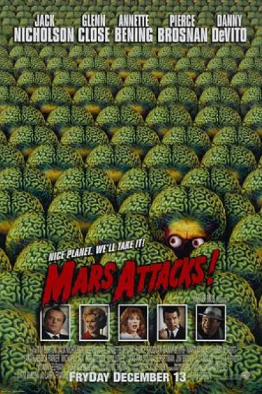 火星人玩转地球 Mars Attacks! (1996) 海报