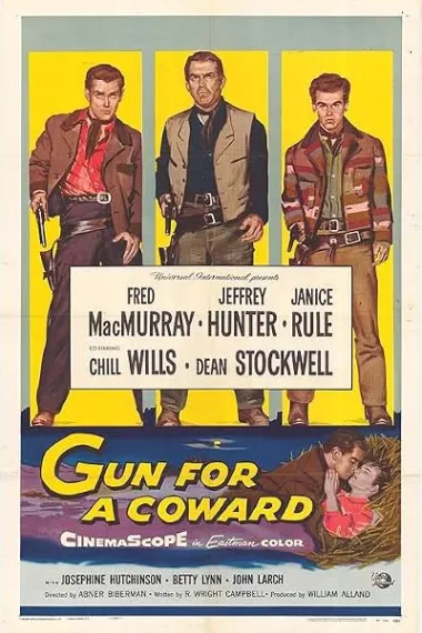 一门三杰 Gun for a Coward (1956) 海报
