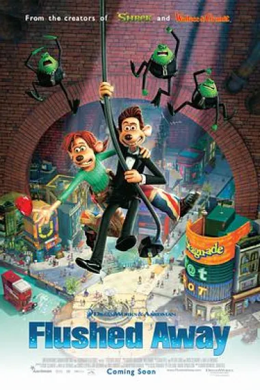 鼠国流浪记 Flushed Away (2006) 海报