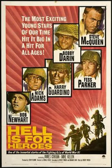 突击魔鬼岭 Hell Is for Heroes (1962) 海报