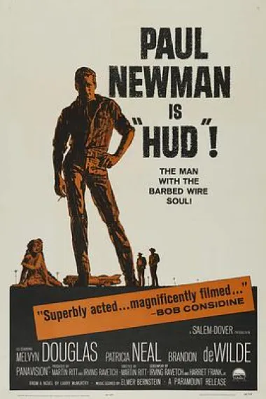 原野铁汉 Hud (1963) 海报
