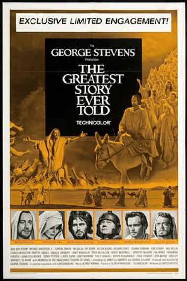 万世流芳 The Greatest Story Ever Told (1965) 海报
