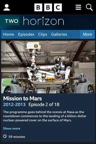 地平线系列：火星任务 "Horizon" Mission to Mars: A Horizon Special (2012) 海报