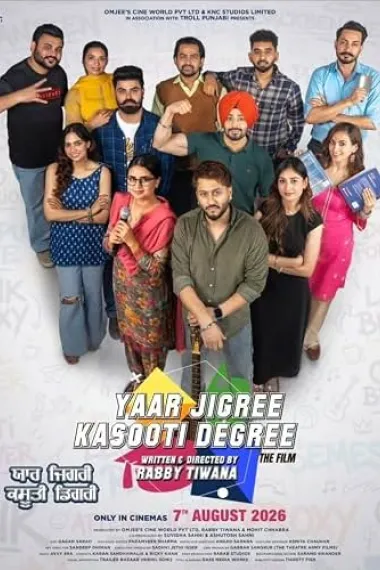 Yaar Jigree Kasooti Degree - The Film (2026) 海报