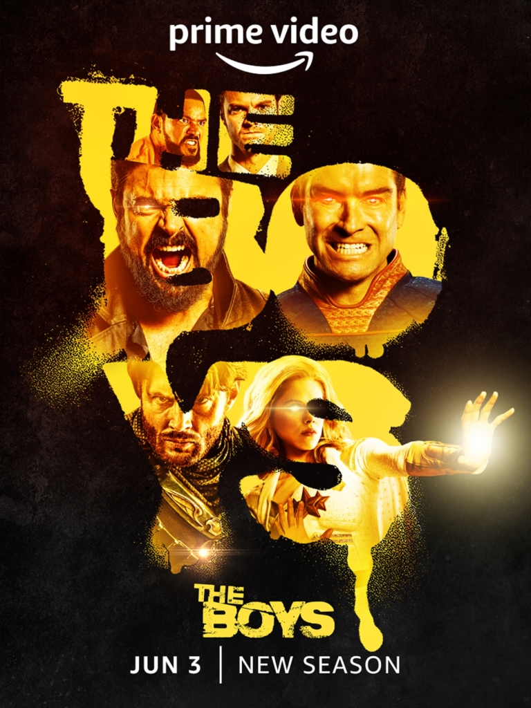 [收藏必备]【4K】120帧.黑袍纠察队 第三季 The Boys Season 3 (2022) 海报
