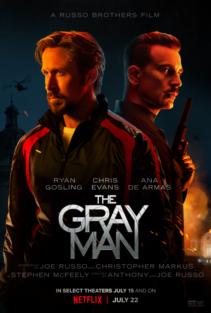 【4K】120帧.灰影人 The Gray Man (2022) 海报