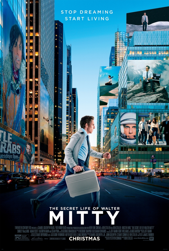 【4K】120帧/No.230豆瓣电影Top250 白日梦想家 The Secret Life of Walter Mitty (2013) 海报