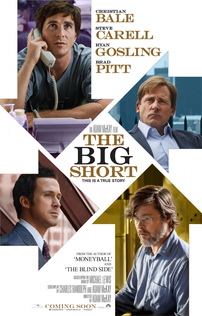 【4K】60帧/No.19 评分最高传记片 大空头 The Big Short (2015) 海报