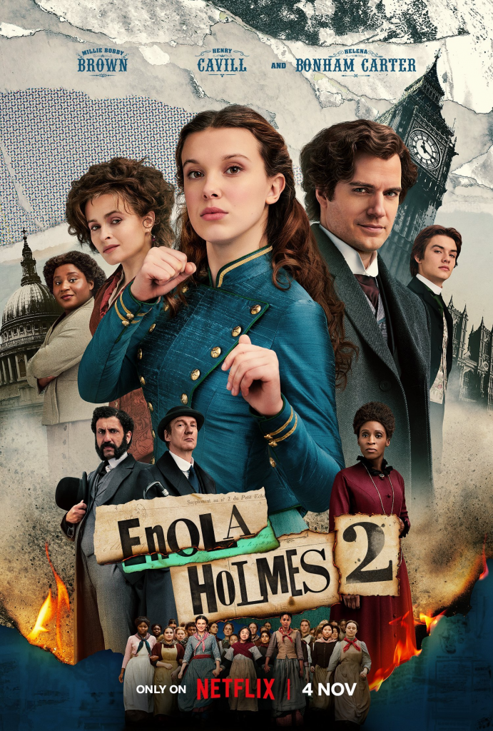 【4K】60帧/福尔摩斯小姐：伦敦厄运 Enola Holmes 2 (2022) 海报
