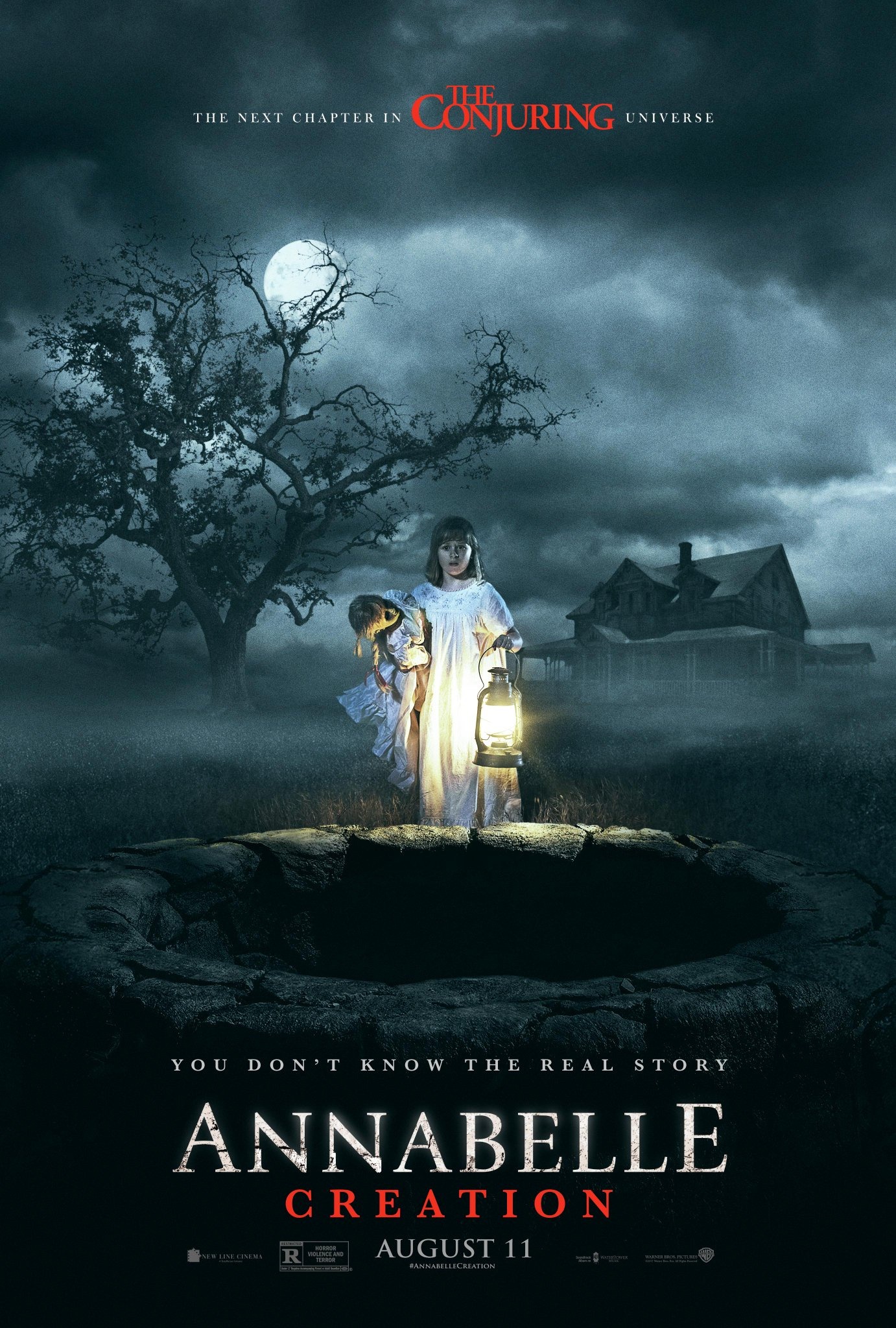 [60帧]1080p安娜贝尔2：诞生 Annabelle: Creation (2017) 海报
