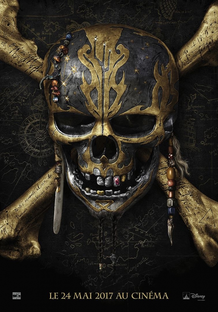 【4K】60帧/第3届豆瓣电影年度榜单获奖名单 加勒比海盗5：死无对证 Pirates of the Caribbean: Dead Men Tell No Tales (2017) 海报