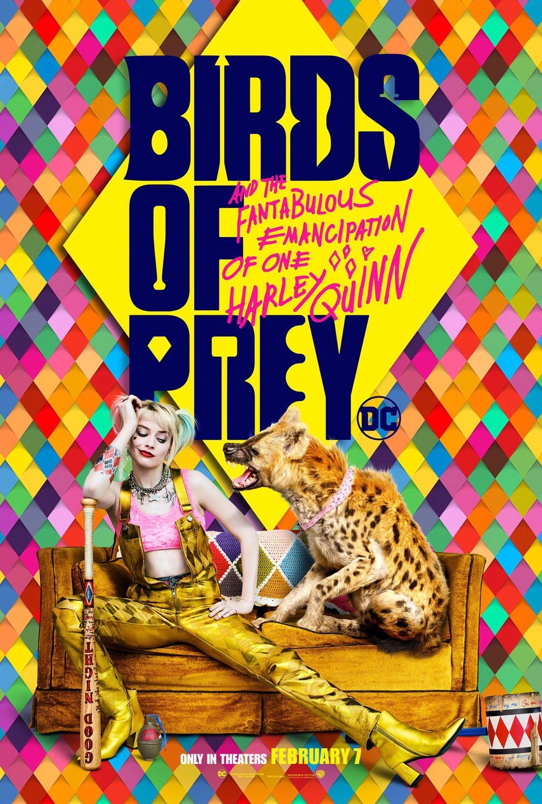 【2K】60帧.猛禽小队和哈莉·奎茵 Birds of Prey: And the Fantabulous Emancipation of One Harley Quinn (2020) 海报