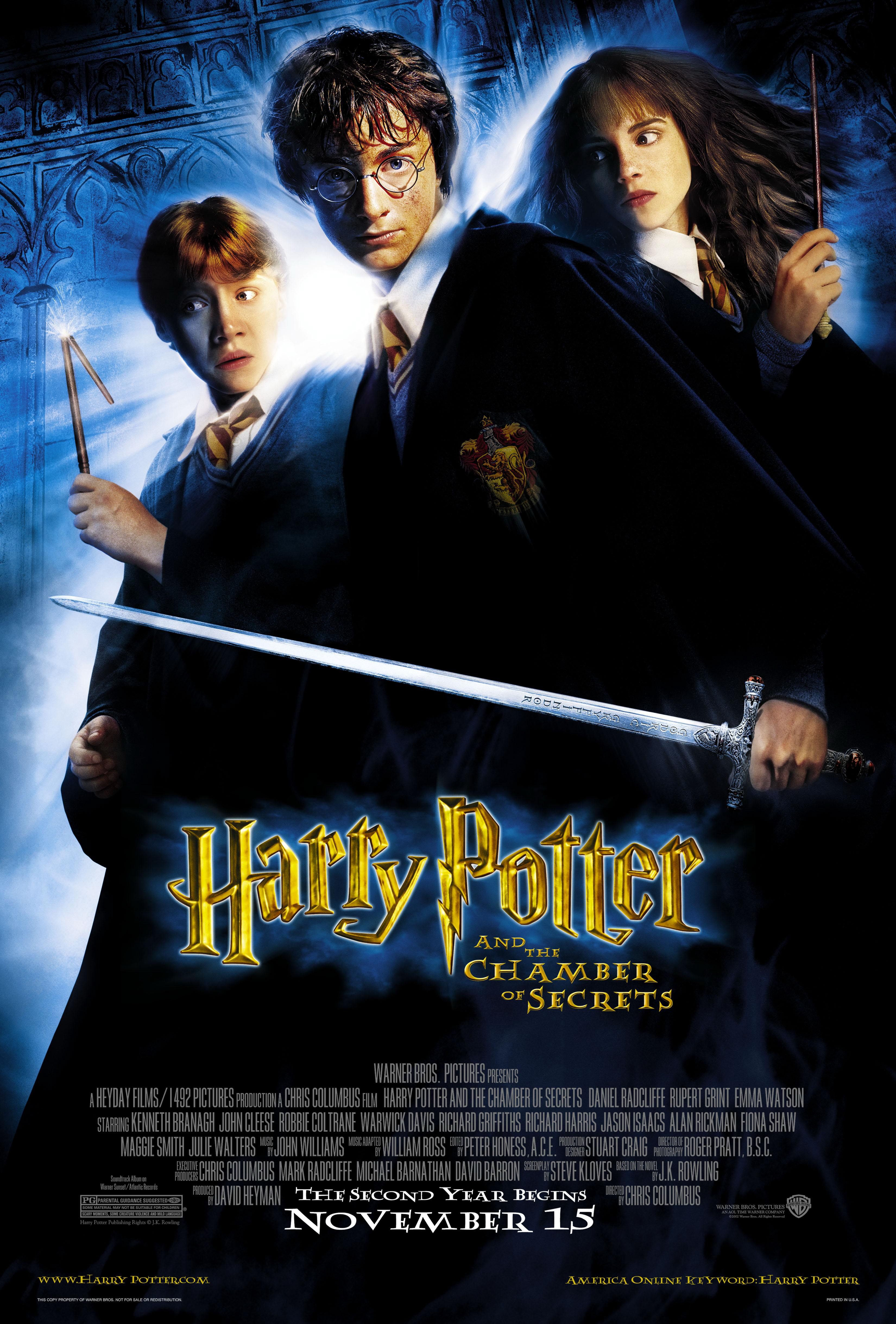 [4K120帧蓝光电影]哈利·波特2与密室 Harry Potter and the Chamber of Secrets (2002) 海报
