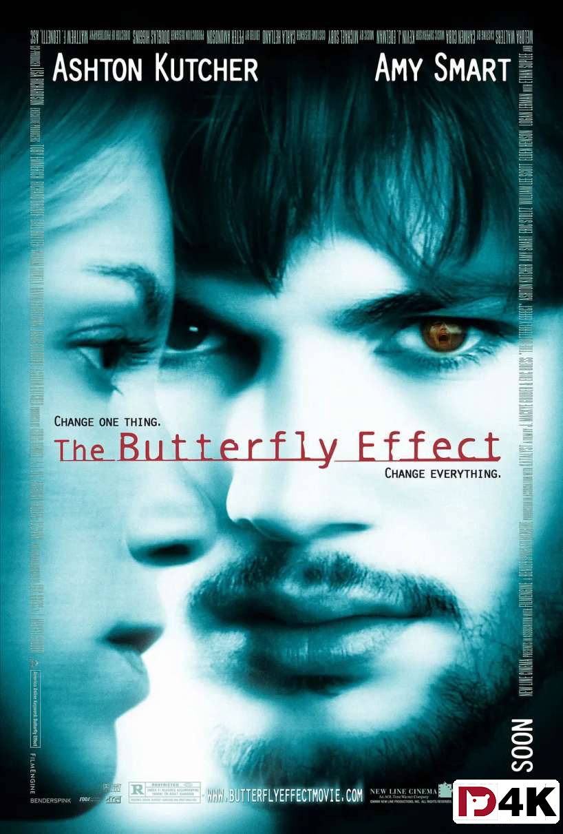 [高分经典]科幻/悬疑/惊悚[豆瓣8.8 Top81][4K狗4K60帧] 蝴蝶效应 The Butterfly Effect .H265.10bit.DTS-HD[2004/国英5.1双语/中英字幕/多版本] 海报