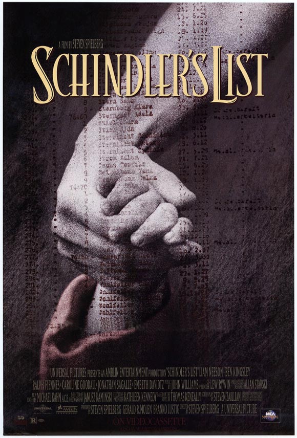 【4K】60帧/No.11豆瓣电影Top250 辛德勒的名单 Schindler’s List (1993) 海报