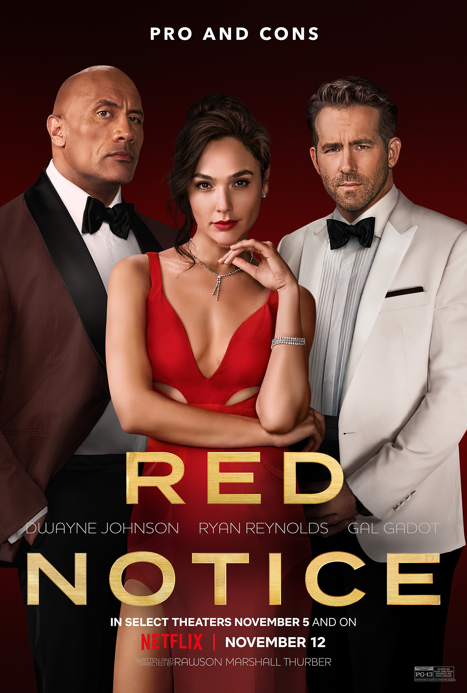 [60帧]红色通缉令 Red Notice (2021).1080P60帧三字幕轨道（简体中文&英文、简体中文、英文） 海报