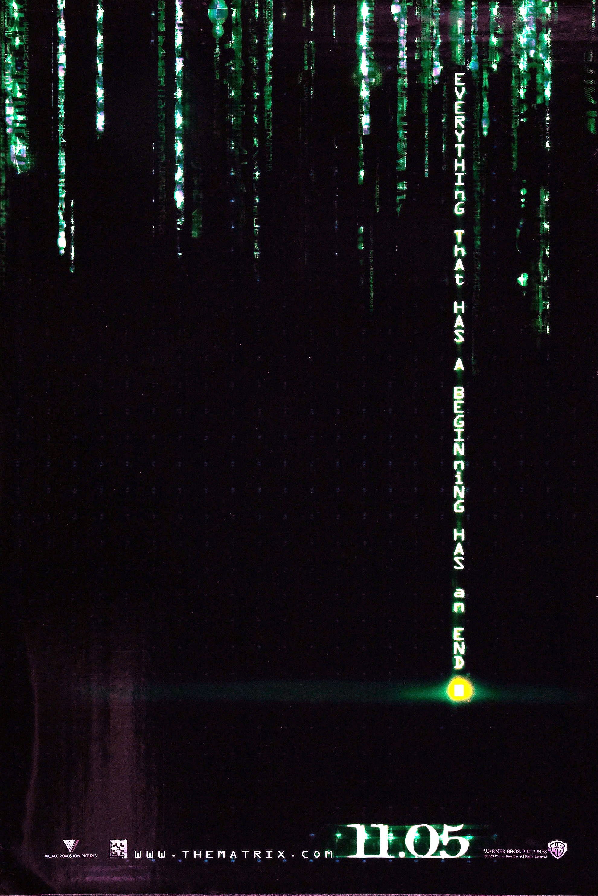 [4K120帧蓝光电影]黑客帝国2：重装上阵 The Matrix Reloaded (2003) 海报