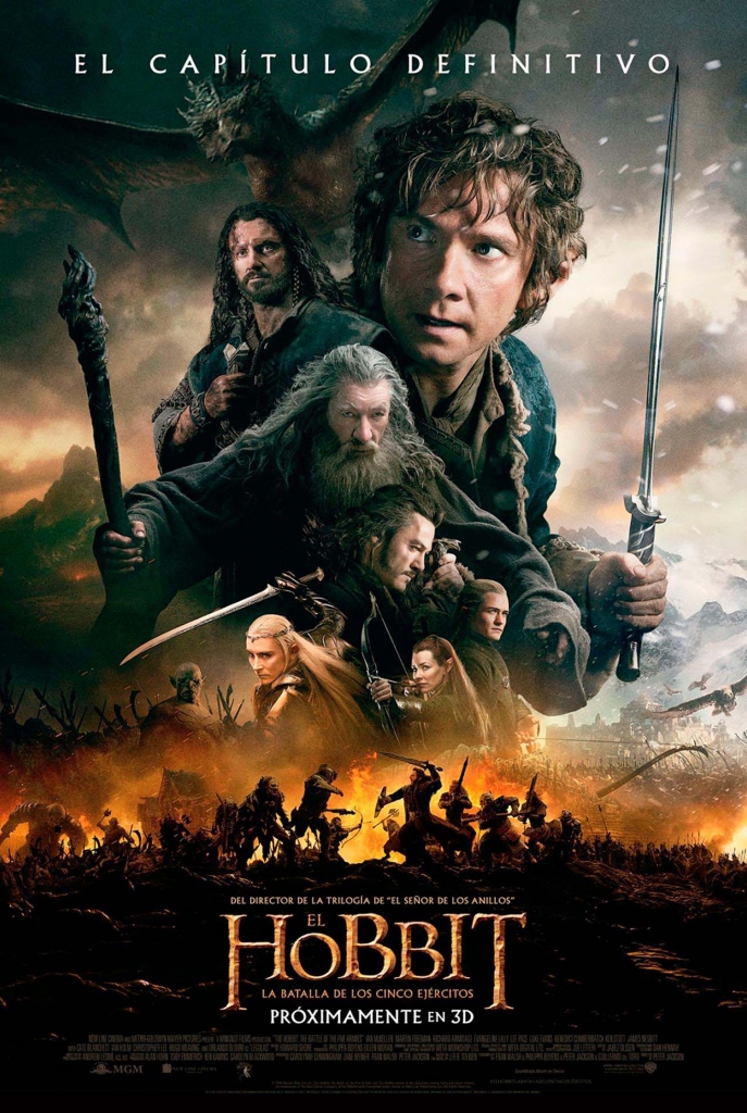 【4K】120帧/霍比特人3：五军之战 The Hobbit: The Battle of the Five Armies (2014) 海报