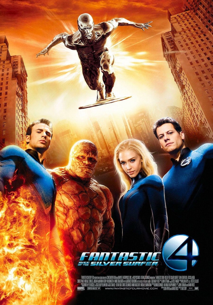 【4K】120帧.神奇四侠2 Fantastic 4: Rise of the Silver Surfer (2007) 海报