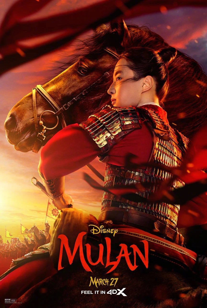 【60帧】1080p 花木兰 Mulan (2020) 海报