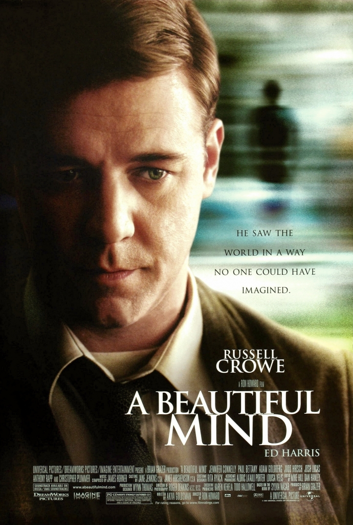 No.64豆瓣电影Top250 美丽心灵 A Beautiful Mind (2001) 海报