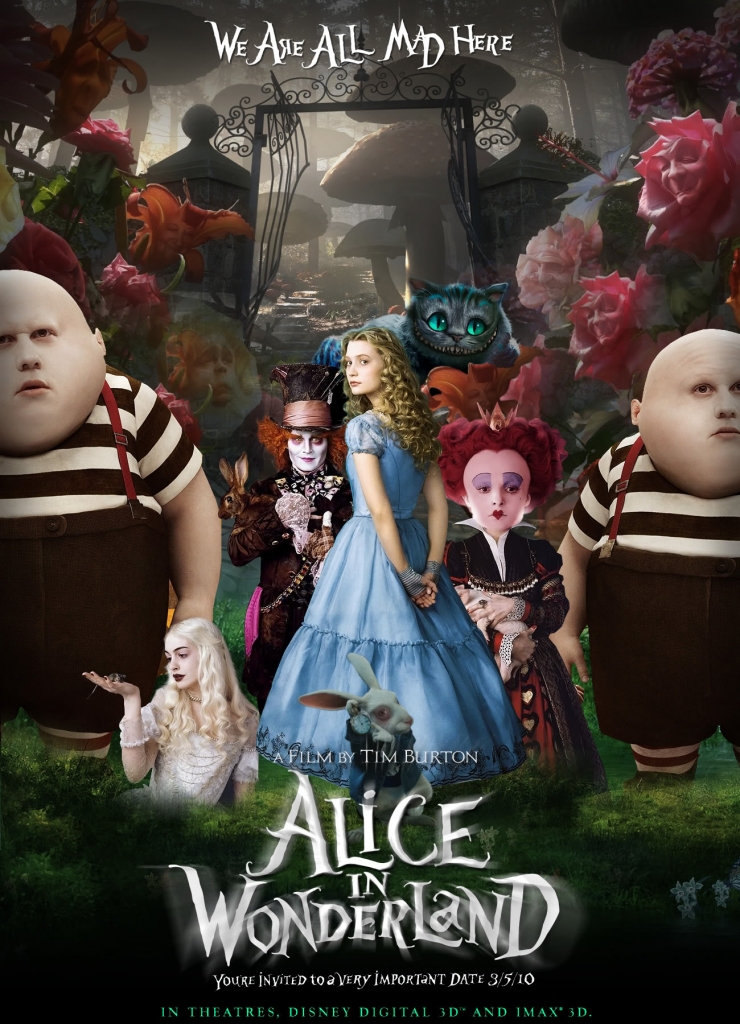【4K】60帧/爱丽丝梦游仙境 Alice in Wonderland (2010) 海报