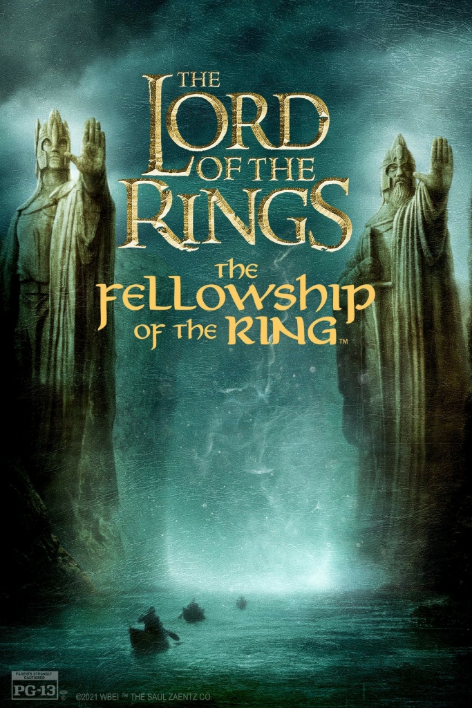 【4K】60帧/No.56豆瓣电影Top250 指环王1：护戒使者 The Lord of the Rings: The Fellowship of the Ring (2001) 海报