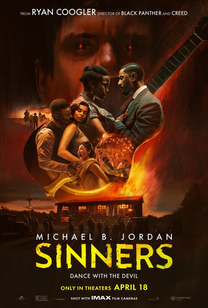 【4K】60帧/No.3 一周口碑电影榜 罪人 Sinners (2025) 海报