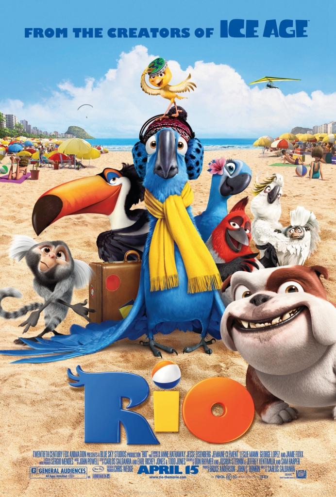 【4K】60帧/里约大冒险 Rio (2011) 海报