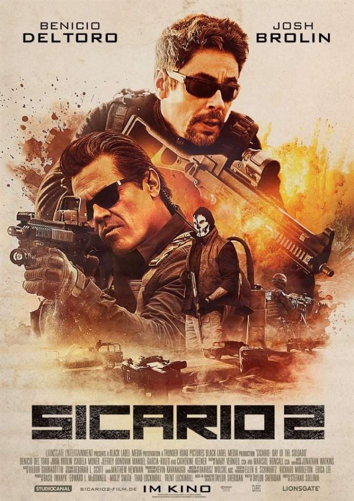 【4K】120帧HDR/边境杀手2：边境战士 Sicario: Day of the Soldado (2018) 海报