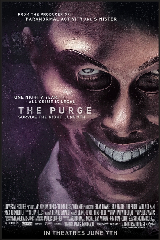 [60帧]1080p人类清除计划 The Purge (2013) 海报