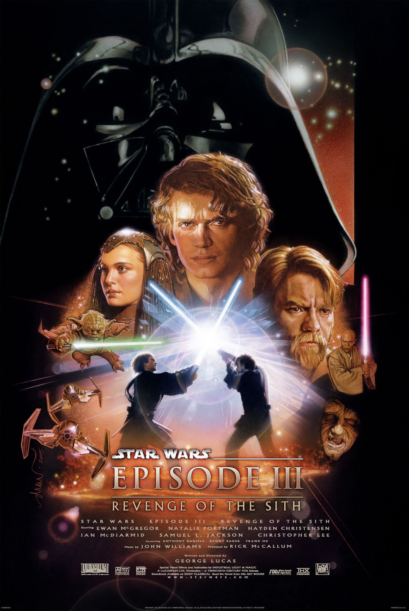 【1080p】60帧.星球大战前传3：西斯的复仇 Star Wars: Episode III – Revenge of the Sith (2005) 海报