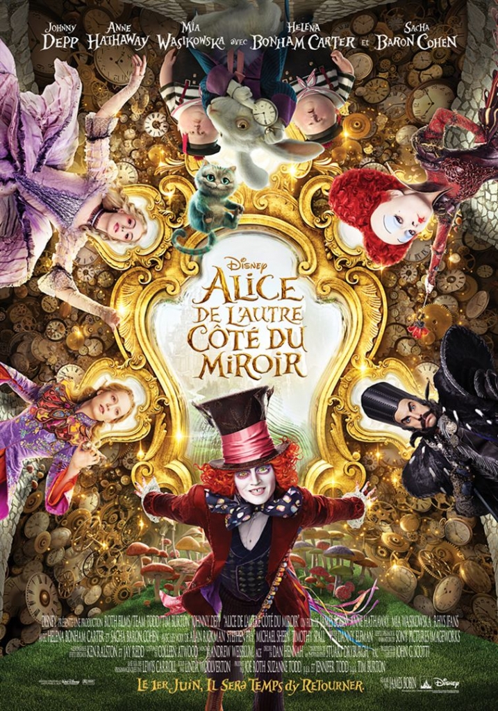 【4K】60帧/爱丽丝梦游仙境2：镜中奇遇记 Alice Through the Looking Glass (2016) 海报
