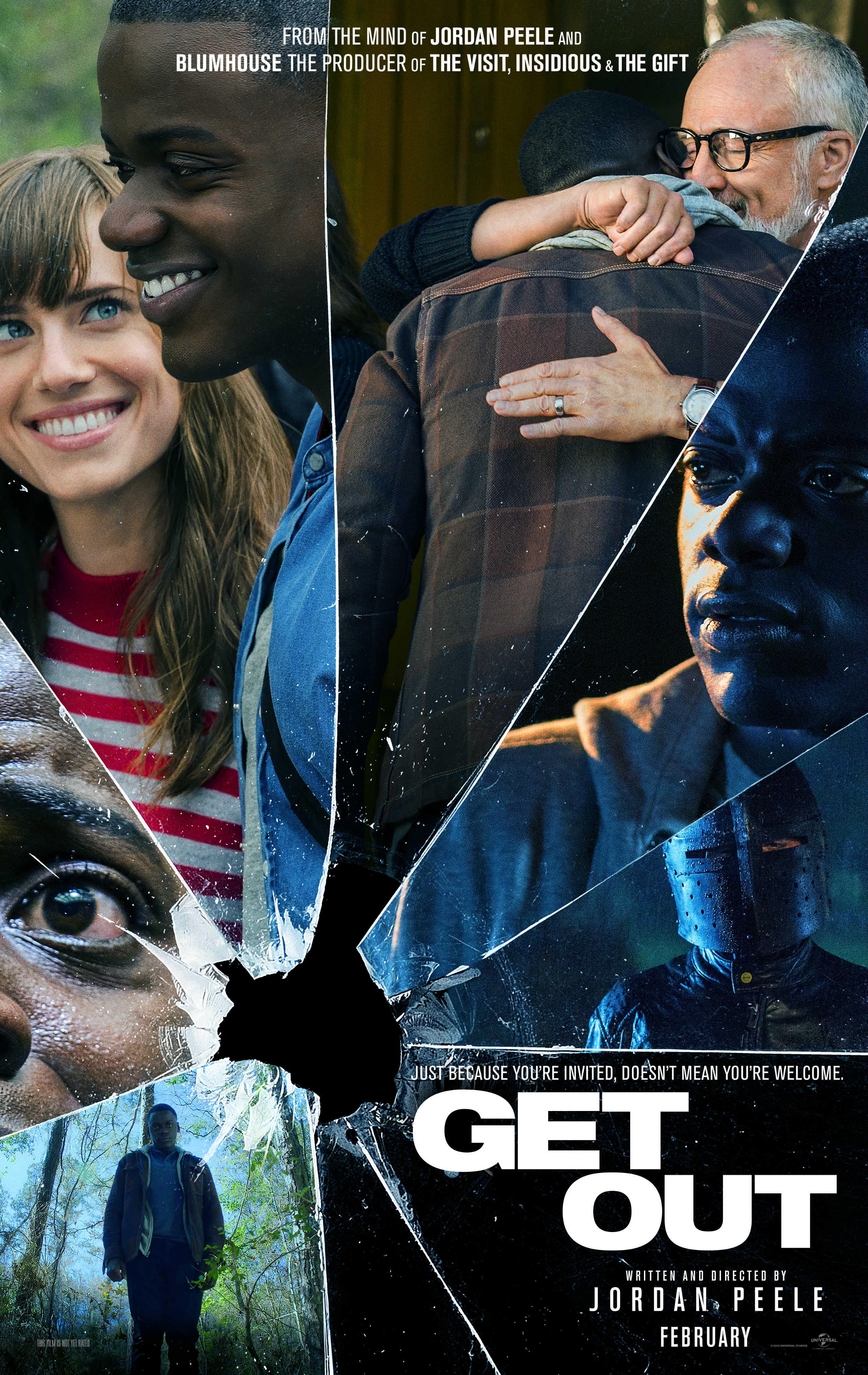 [60帧]1080p逃出绝命镇 Get Out (2017) 海报